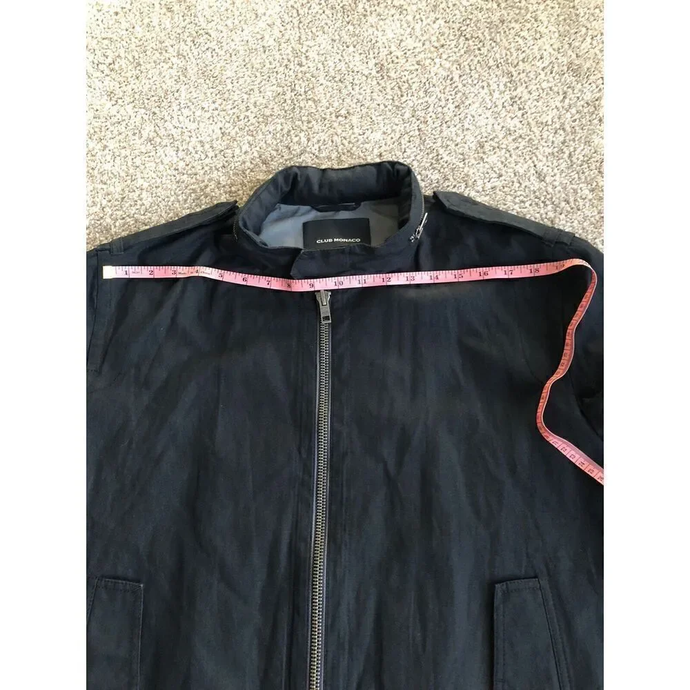 Club Monaco Men’s Black Jacket Sz XL